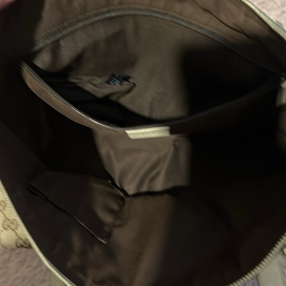 GUCCi tote bag  GG handle 52 gusset 12 height 21 height - Picture 5 of 8